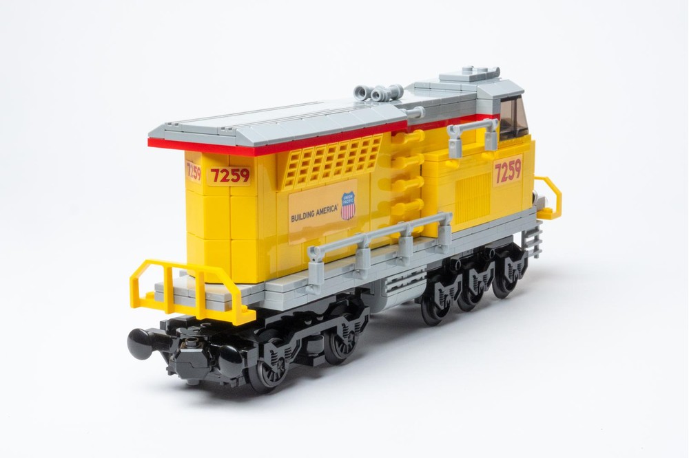 LEGO MOC-176819 Union Pacific Freight Locomotive (Ge Evolution Tier 4 ...