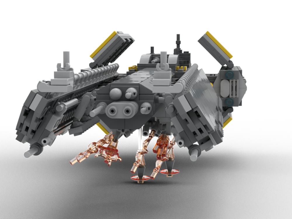 LEGO MOC Helldivers 2 Super Destroyer by Kaporal_Krétin | Rebrickable ...