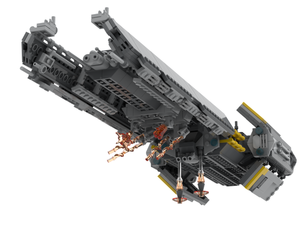 LEGO MOC Helldivers 2 Super Destroyer by Kaporal_Krétin | Rebrickable ...