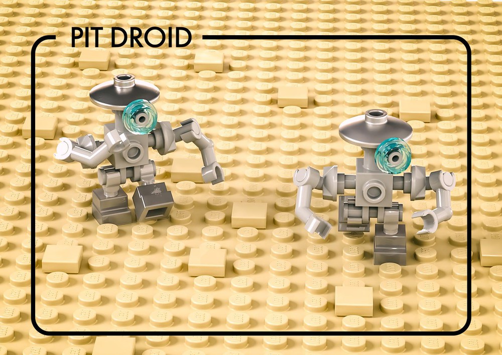 LEGO MOC Strong Pit Droid by enamic5 | Rebrickable - Build with LEGO