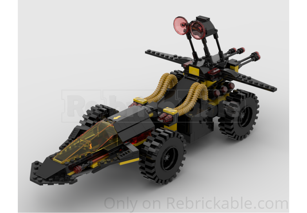 LEGO MOC-176879 BATTRAX Blacktron I remake 6941 by mathtuono