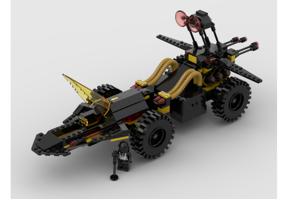 LEGO MOC BATTRAX Blacktron I remake 6941 by mathtuono | Rebrickable ...