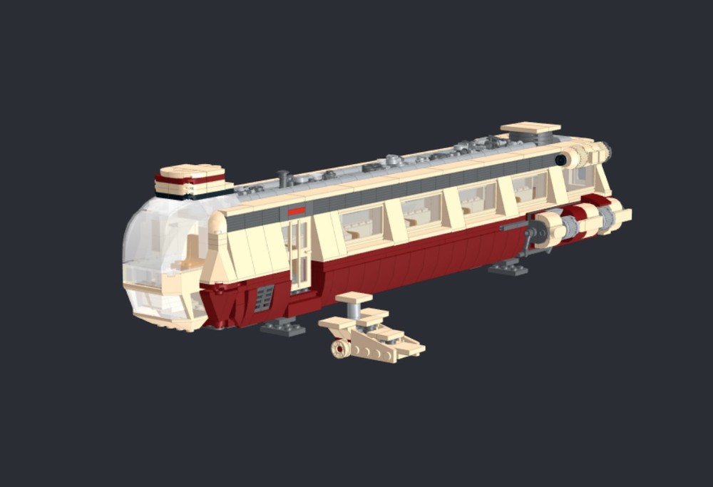 LEGO MOC Shuttle ferry - ANDOR by Kay_the_maker | Rebrickable - Build ...