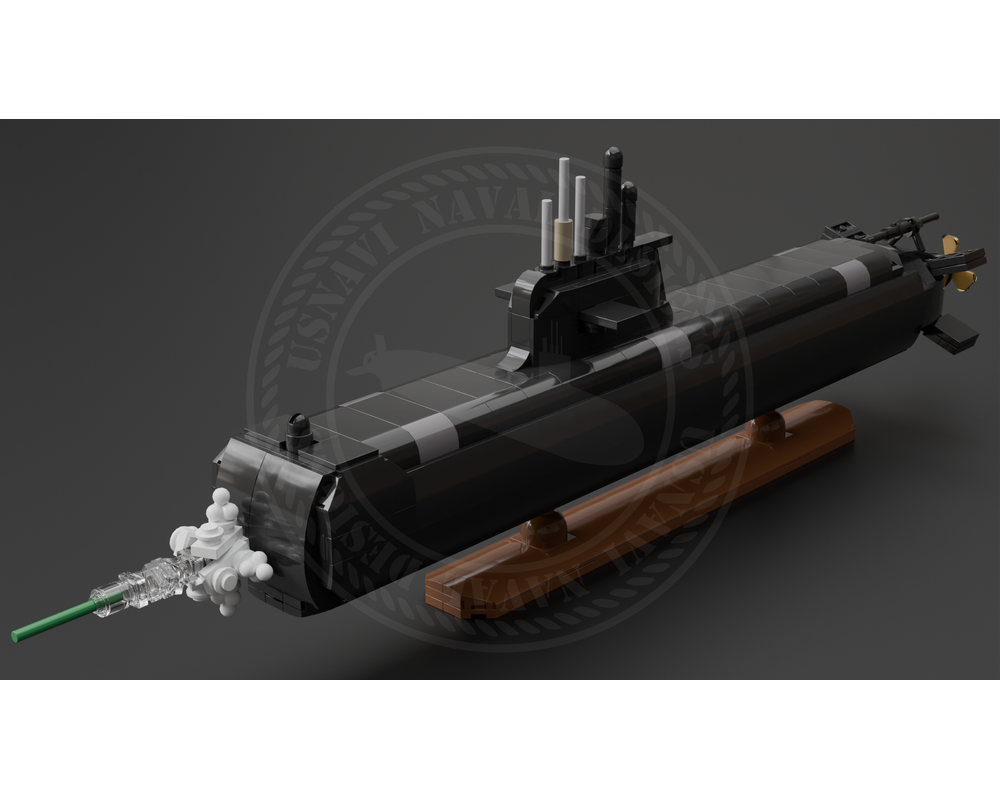 LEGO MOC-177007 Collins-class submarine by JREYDesigns | Rebrickable ...