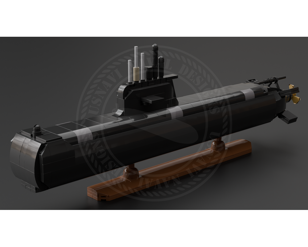 LEGO MOC-177007 Collins-class submarine by JREYDesigns | Rebrickable ...