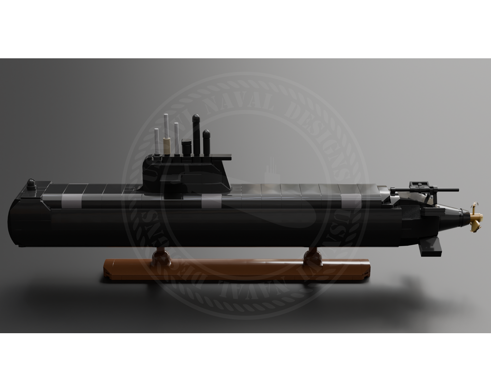 LEGO MOC-177007 Collins-class submarine by JREYDesigns | Rebrickable ...