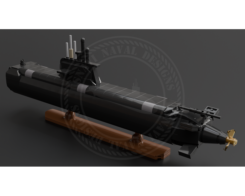 LEGO MOC-177007 Collins-class submarine by JREYDesigns | Rebrickable ...