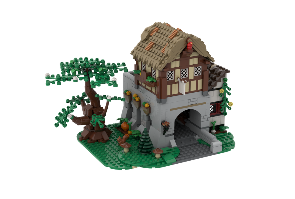 LEGO MOC Medieval Town Square Extension by howell4Bricks | Rebrickable ...