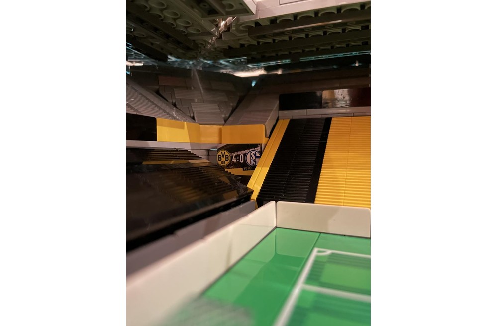 LEGO MOC-177065 Dortmund Westfalenstadion 1:500 by luxx_builds