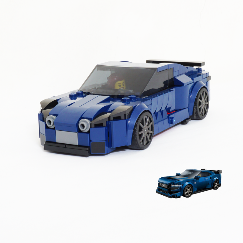 LEGO MOC 76920 Alpine A110 by KMPMOCS | Rebrickable - Build with LEGO