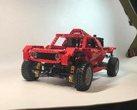 Dakar Rally 42029 alternative build inspired by MINI 2022