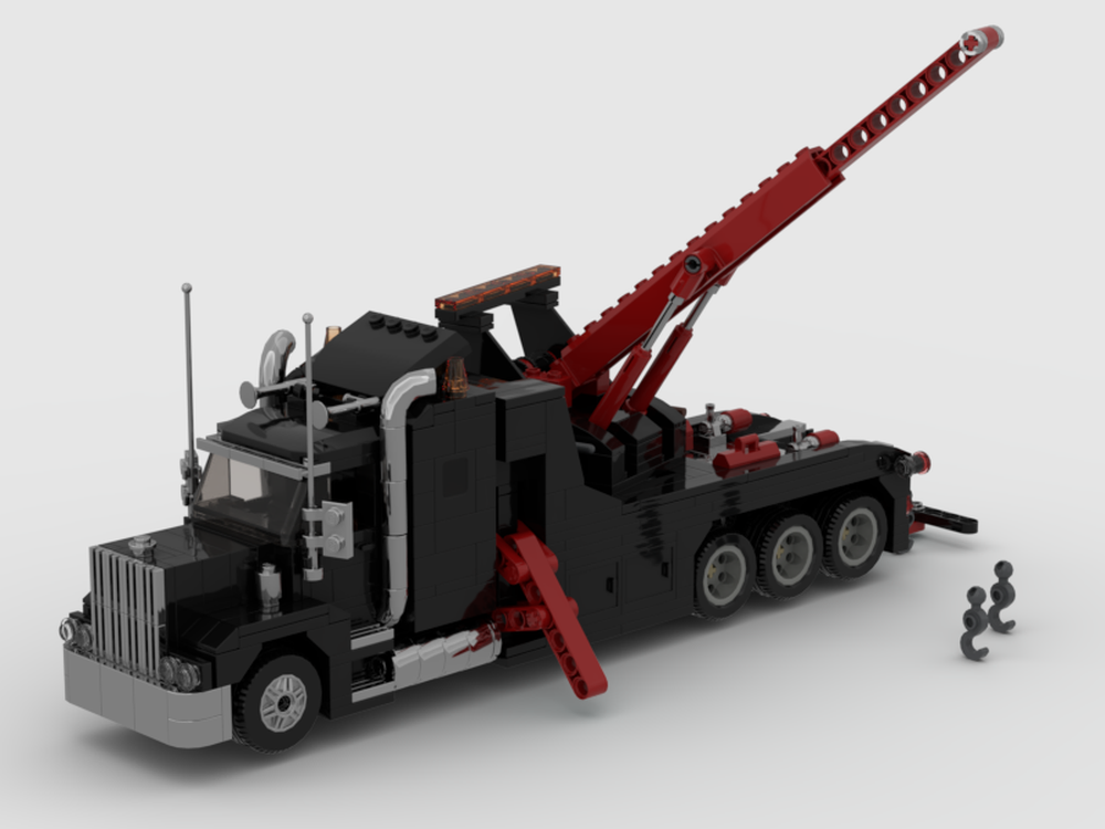 LEGO MOC American rotator tow truck by HIGHWAY-PATROL | Rebrickable ...