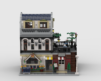 Drawing Class & Terrace Cafe, Alternate build of The Lego 10243