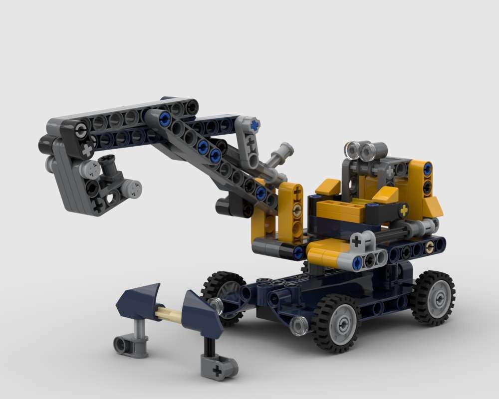 LEGO MOC-177151 Mobile Crane 42147 Alternative by ErikGS | Rebrickable ...