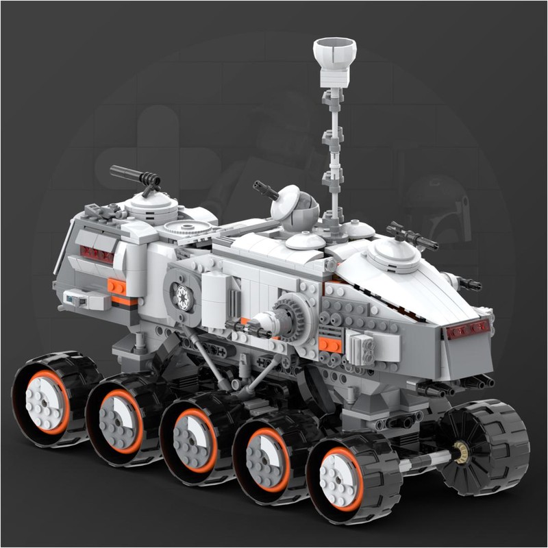 LEGO MOC 75337 60431 Clone Turbo Tank aka Juggernaut by