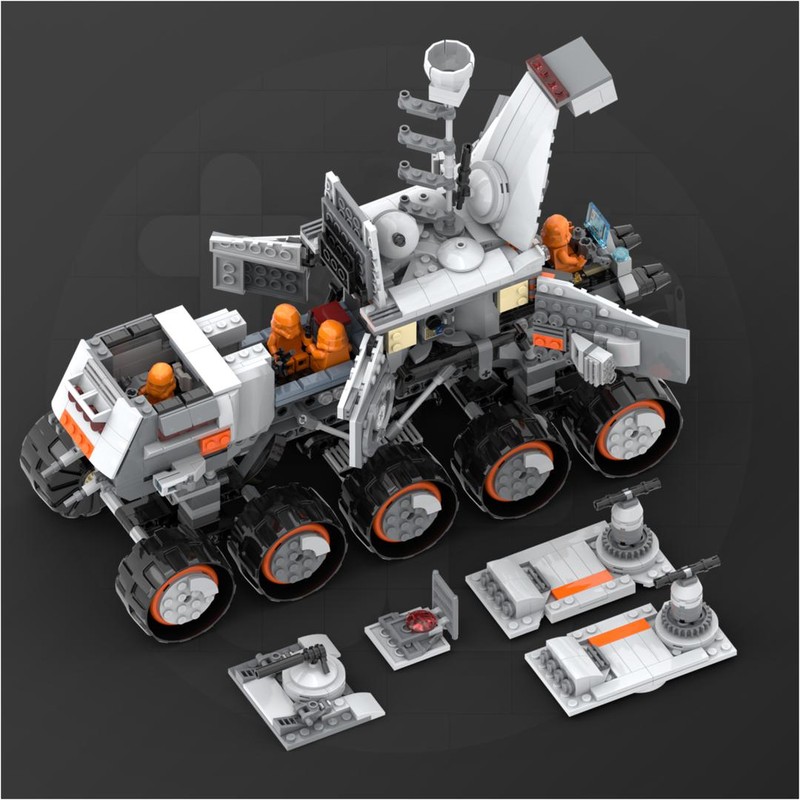 LEGO MOC 75337 - 60431 - Clone Turbo Tank aka Juggernaut by the_bricked ...