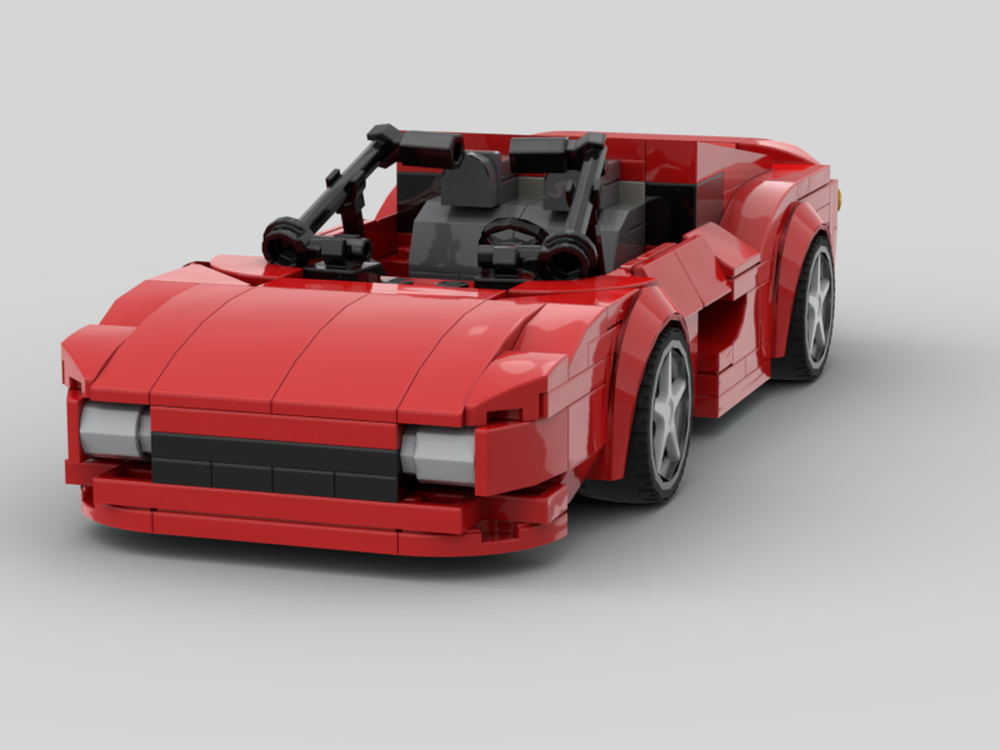 LEGO MOC Ferrari 355 Berlinetta by ZacMontesquieu | Rebrickable - Build ...