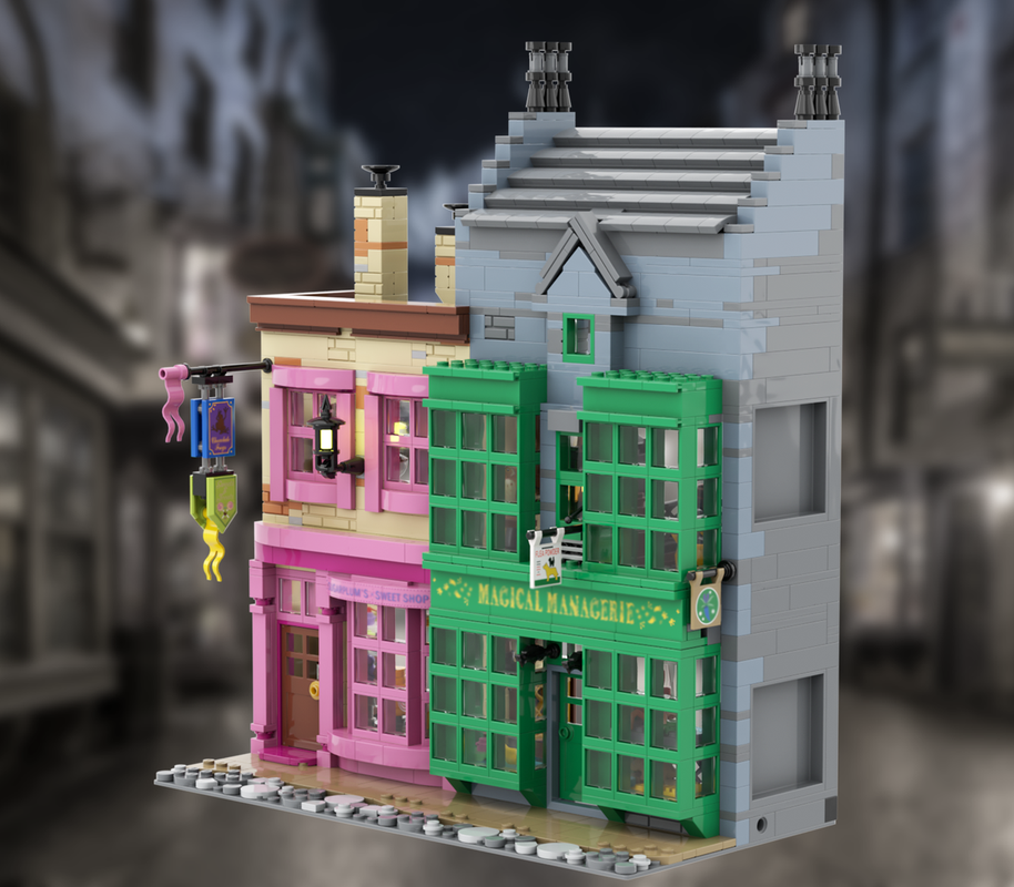 LEGO MOC Sugarplum's Sweet Shop & Magical Menagerie by JD Bricks ...