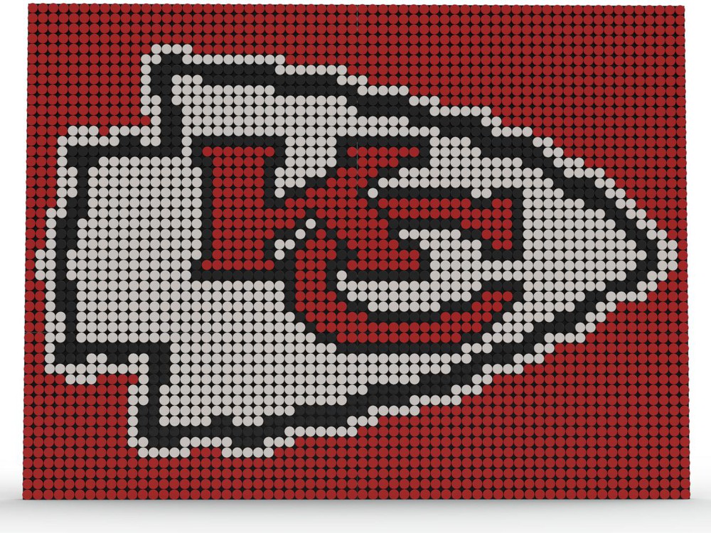 LEGO MOC Kansas City Chiefs Logo by Antman1022 | Rebrickable - Build ...