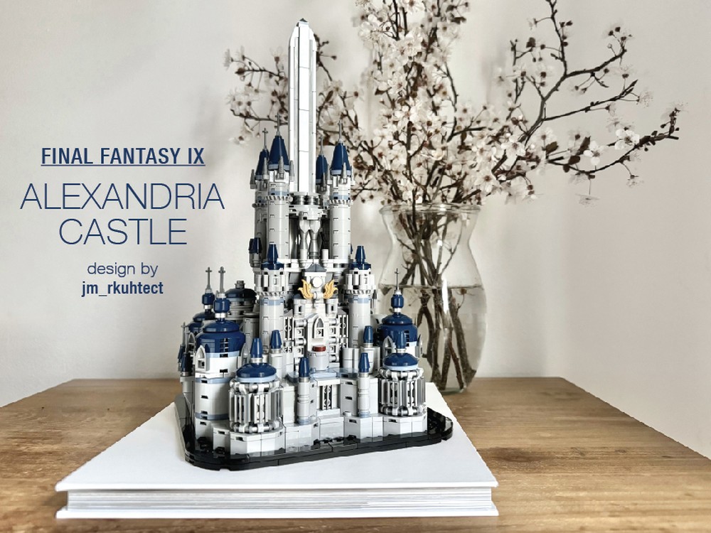 LEGO MOC-177207 Final Fantasy IX Alexandria Castle by jm_rkuhtect ...