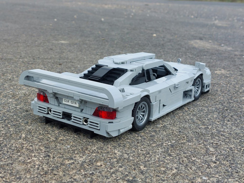 LEGO MOC Mercedes-Benz CLK GTR 1:15 by Fabiwalker | Rebrickable - Build ...