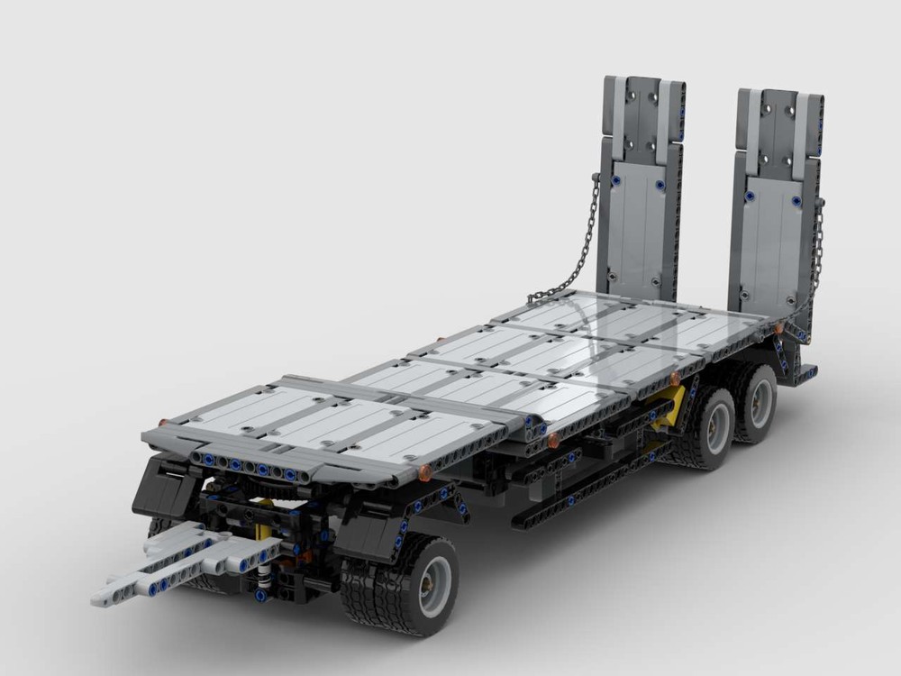 LEGO MOC Flatbed trailer for set 42043 by Frapez1972 | Rebrickable ...