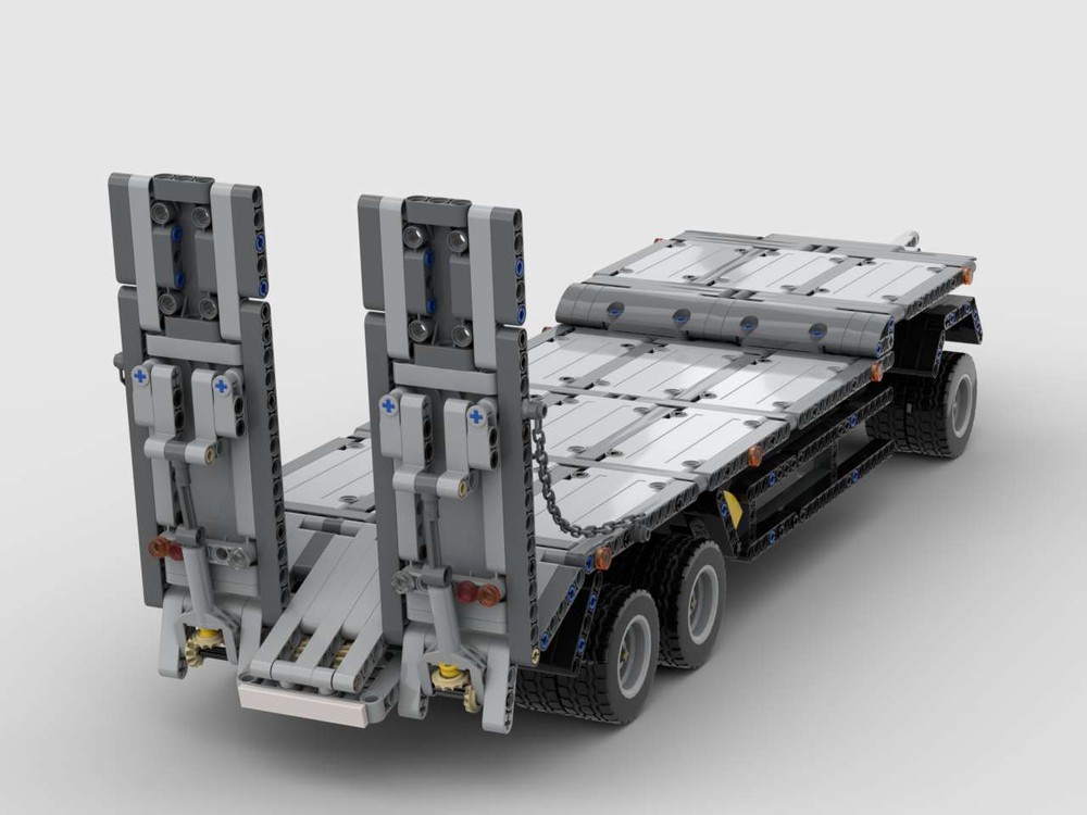 LEGO MOC Flatbed trailer for set 42043 by Frapez1972 | Rebrickable ...