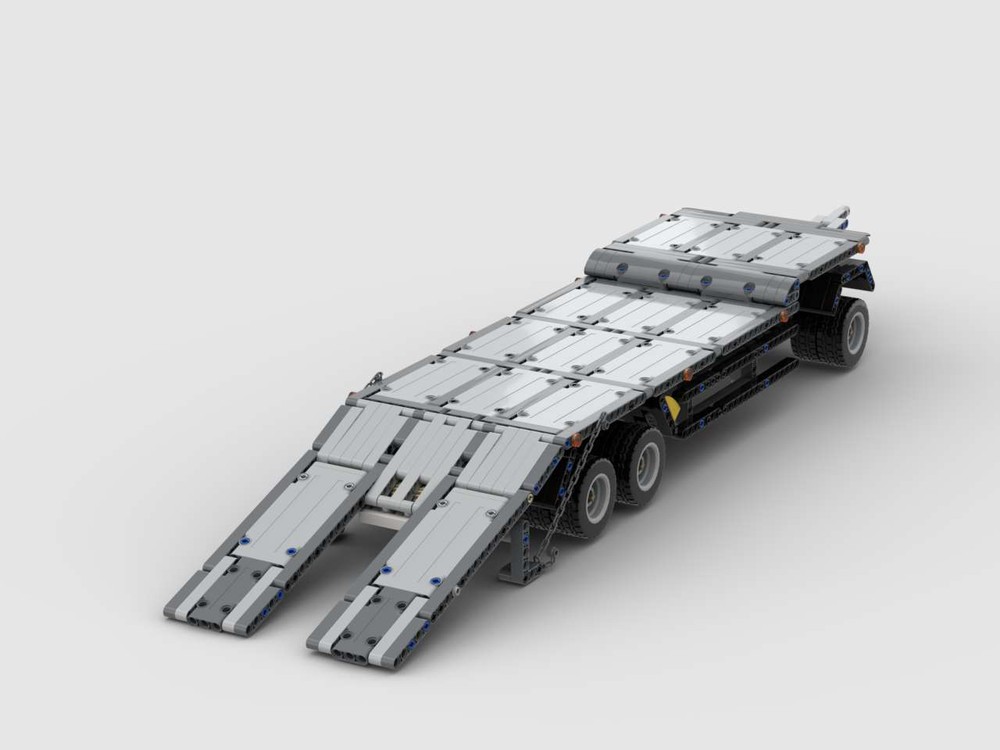 LEGO MOC Flatbed trailer for set 42043 by Frapez1972 | Rebrickable ...