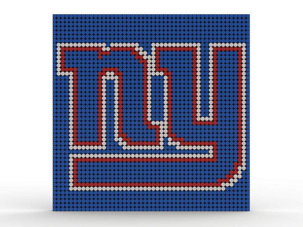 LEGO MOC New York Giants Logo by Antman1022 | Rebrickable - Build with LEGO