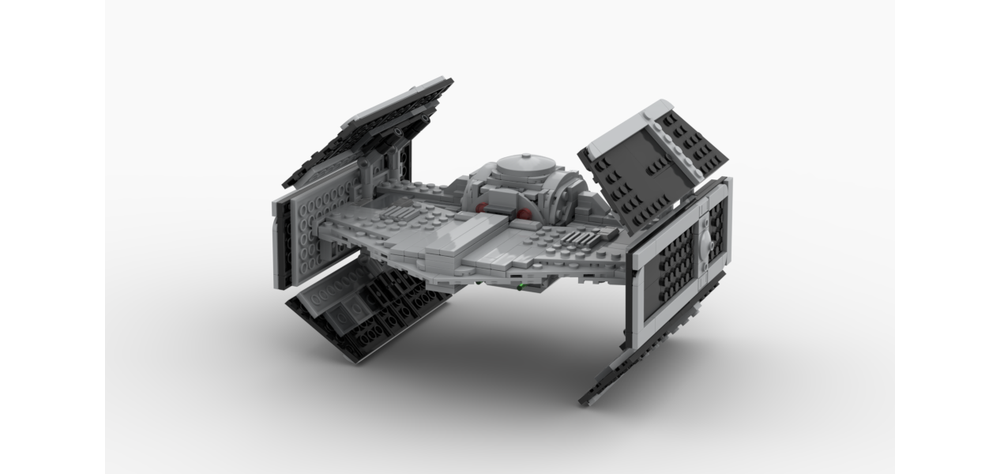 LEGO MOC TIE Advnced x1 - 75348 Alternate by Tiggerljc | Rebrickable ...