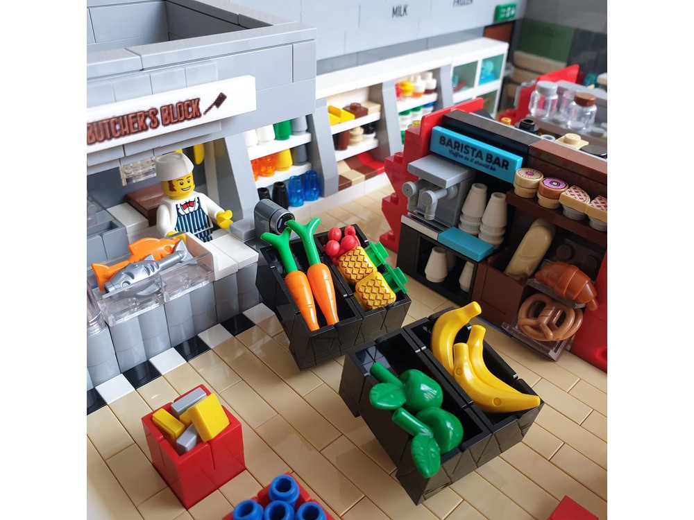 LEGO MOC SPAR convenience store by andrewmccullough | Rebrickable ...