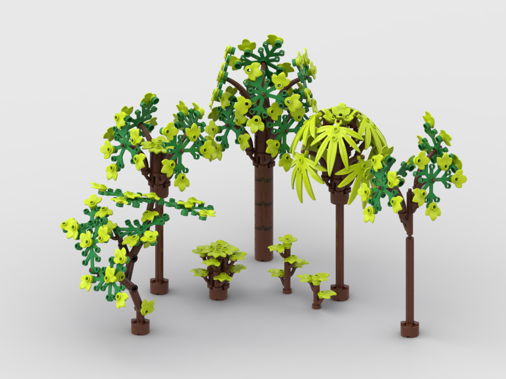 LEGO MOC Plant pack - Design with part 1566 by gabizon | Rebrickable ...