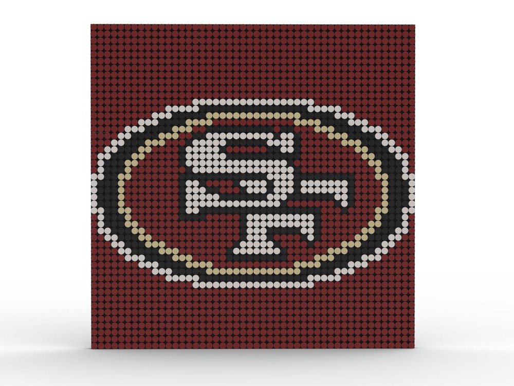 LEGO MOC San Francisco 49ers Logo by Antman1022 | Rebrickable - Build ...