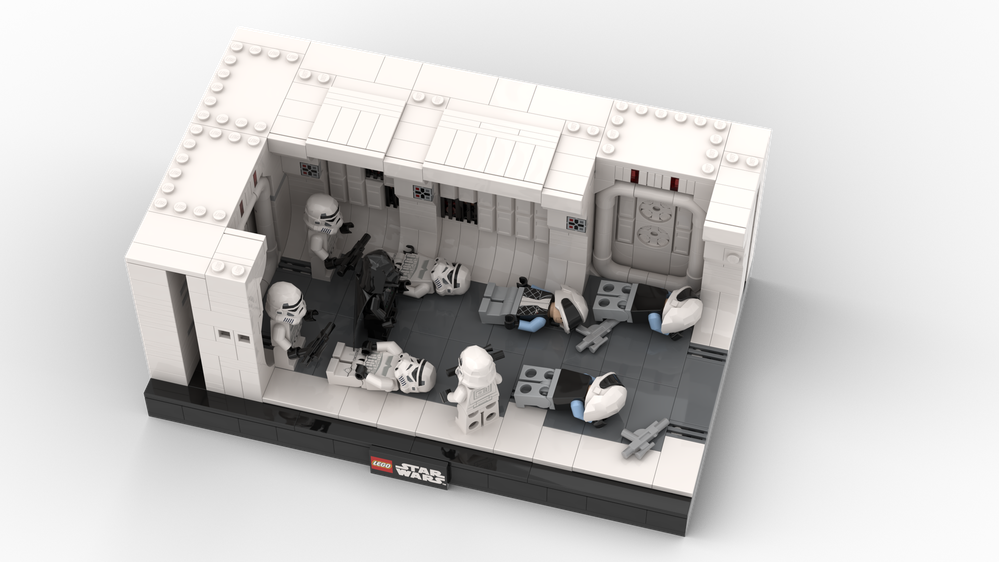 LEGO MOC SW Episode 4 Boarding the Tantive IV / Vader's arriving by ...