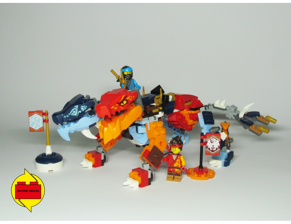 LEGO MOC 71800 X 71762: Fusion Dragon EVO by SecondBricks