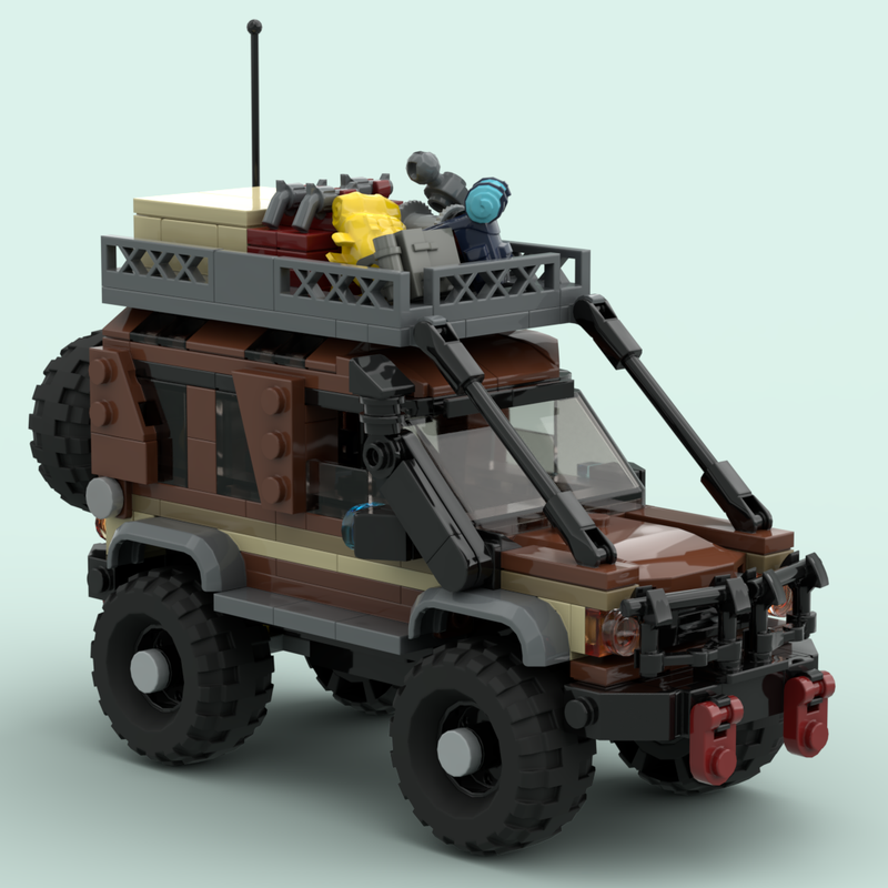 LEGO MOC-177381 Offroader Scout Truck by Wacky | Rebrickable - Build ...
