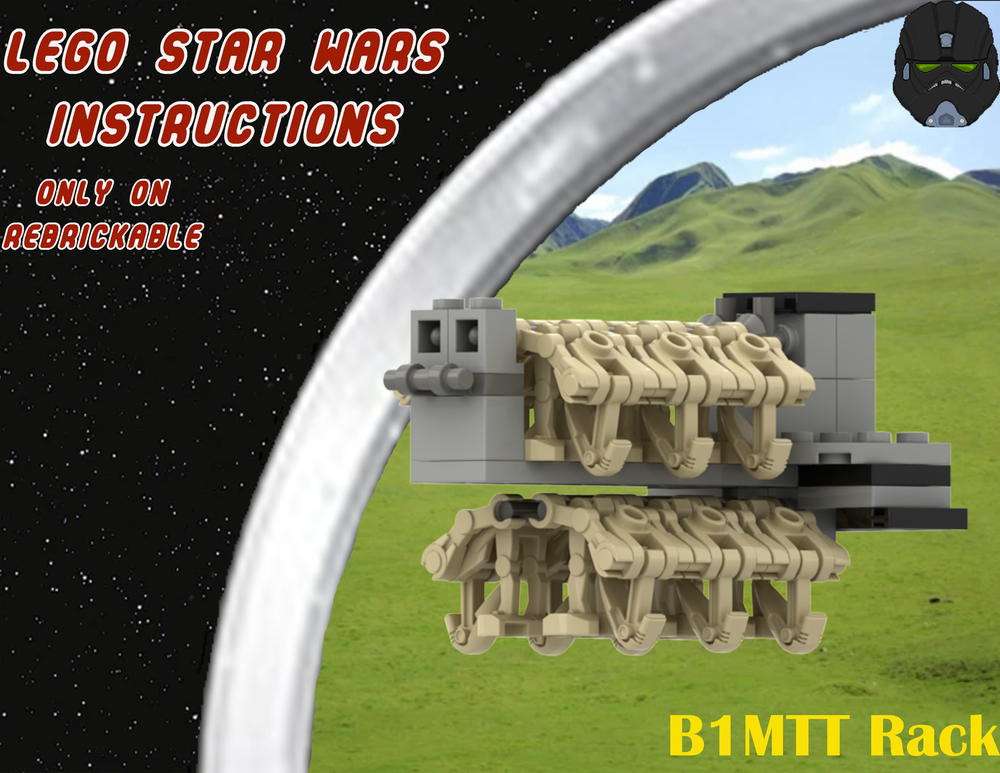 LEGO MOC Classic-Style MTT Droid Racks by CloneCreatesClassics ...