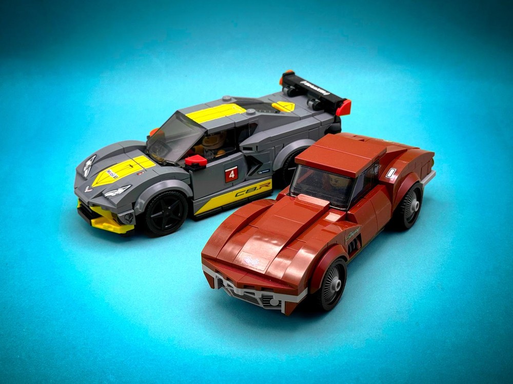 LEGO MOC-177474 Bowtie Corvette Two Pack by IBrickedItUp | Rebrickable ...