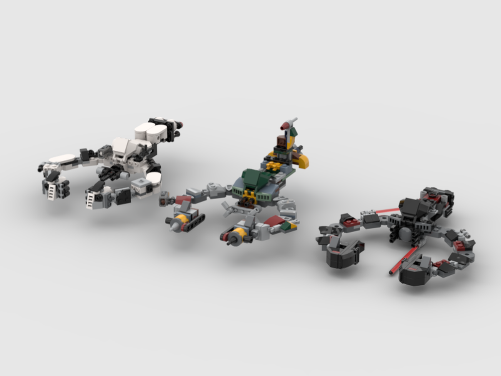 All 3R Racing(Mech) Speeders 75368-70