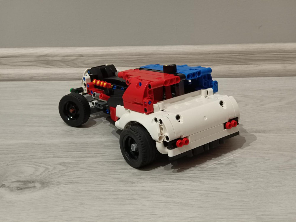 LEGO MOC 42153 model B - Wild boar hot rod by XaeroZKota | Rebrickable ...