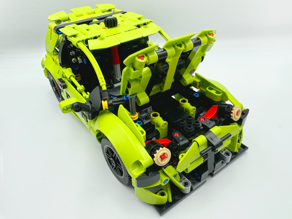 LEGO MOC 42161 Abarth by mirrorbricks | Rebrickable - Build with LEGO