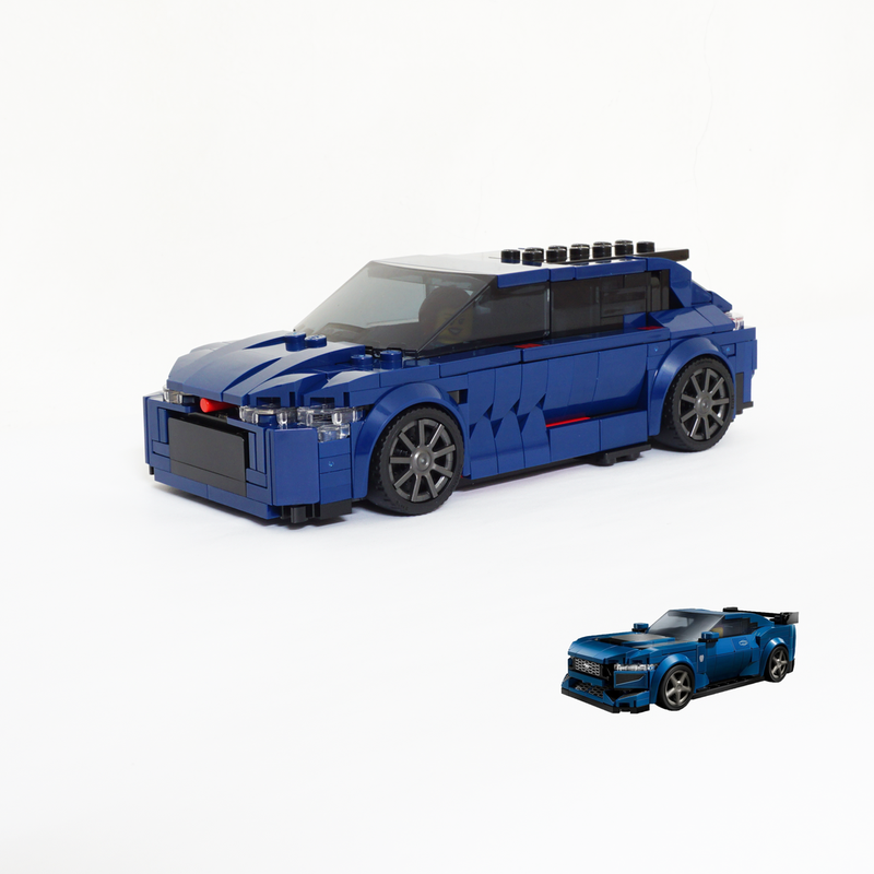 LEGO MOC 76920 GR Corolla by KMPMOCS | Rebrickable - Build with LEGO