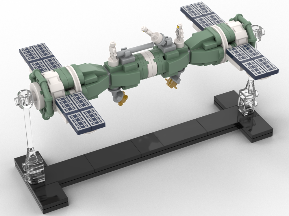 LEGO MOC Soyuz 4/5 mission (1:110) by Sands_of_Ares | Rebrickable ...