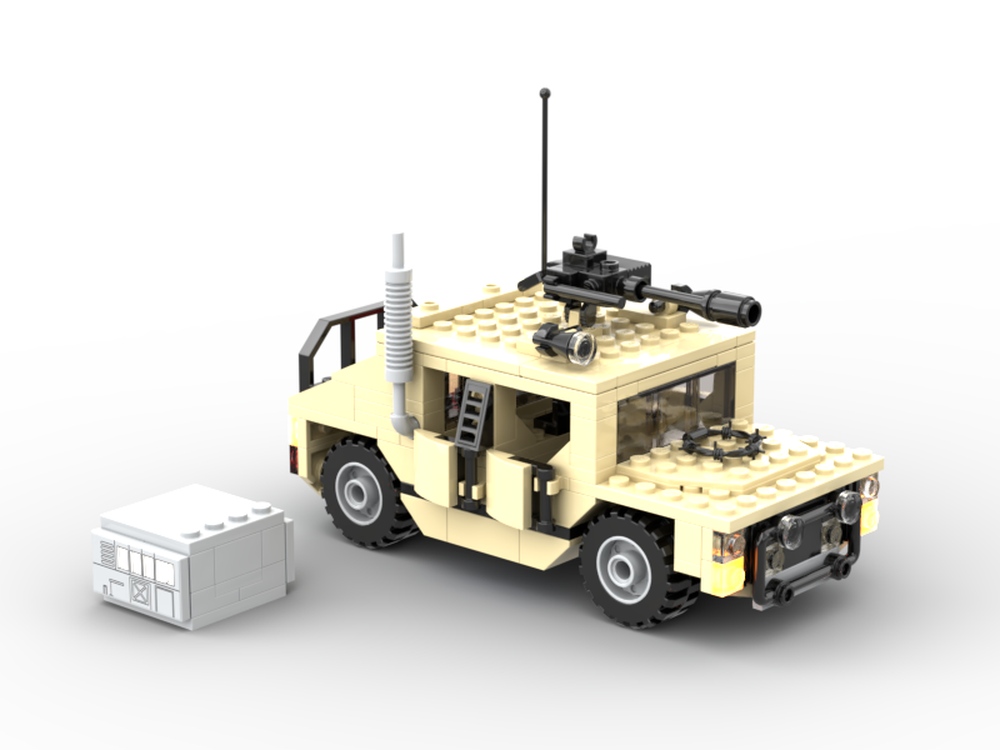 LEGO MOC Humvee by Jboltali | Rebrickable - Build with LEGO