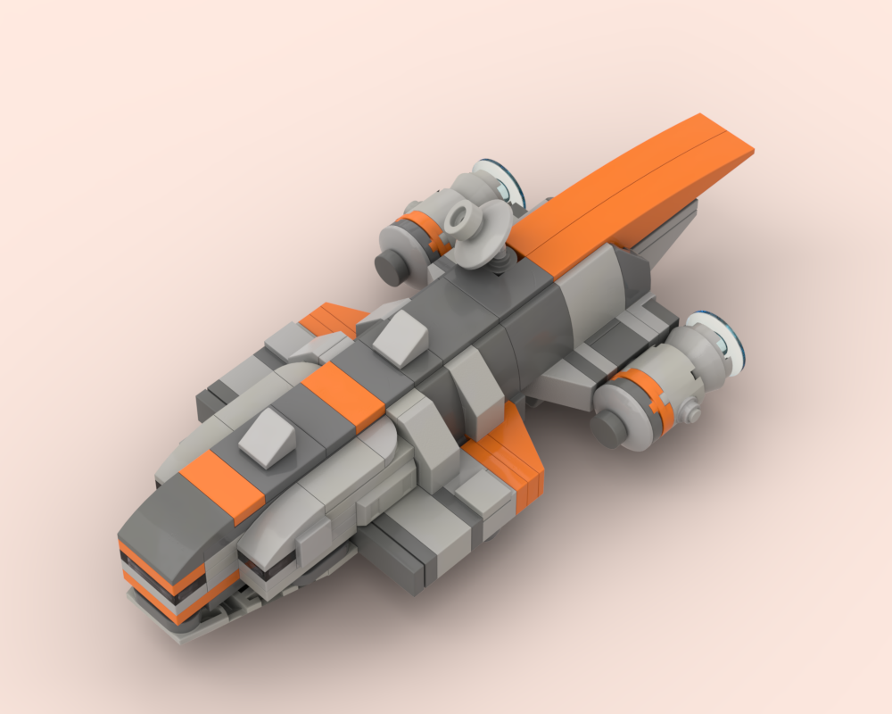 LEGO MOC Micro Gozanti class transport by Kgunt3r | Rebrickable - Build ...