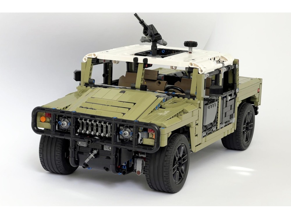 LEGO MOC 42110 Hummer / Humvee by MihailUA | Rebrickable - Build with LEGO