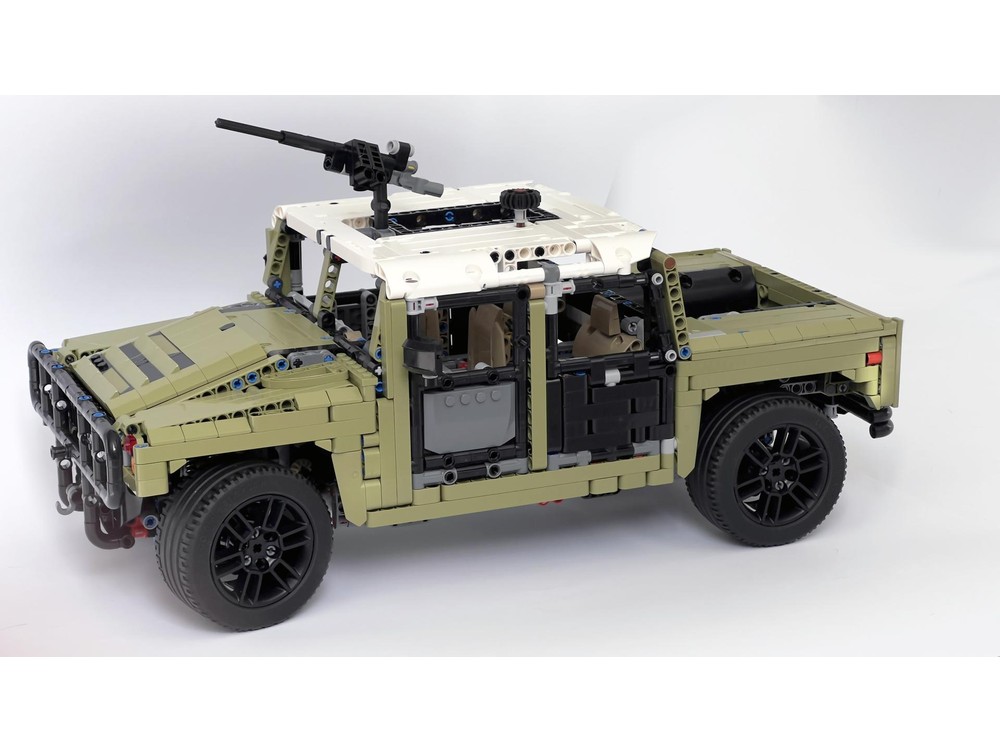 LEGO MOC 42110 Hummer / Humvee by MihailUA | Rebrickable - Build with LEGO