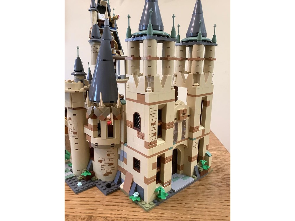 Clock Tower Hogwarts Astronomy Tower Lego Set LEGO MOC Bell Towers