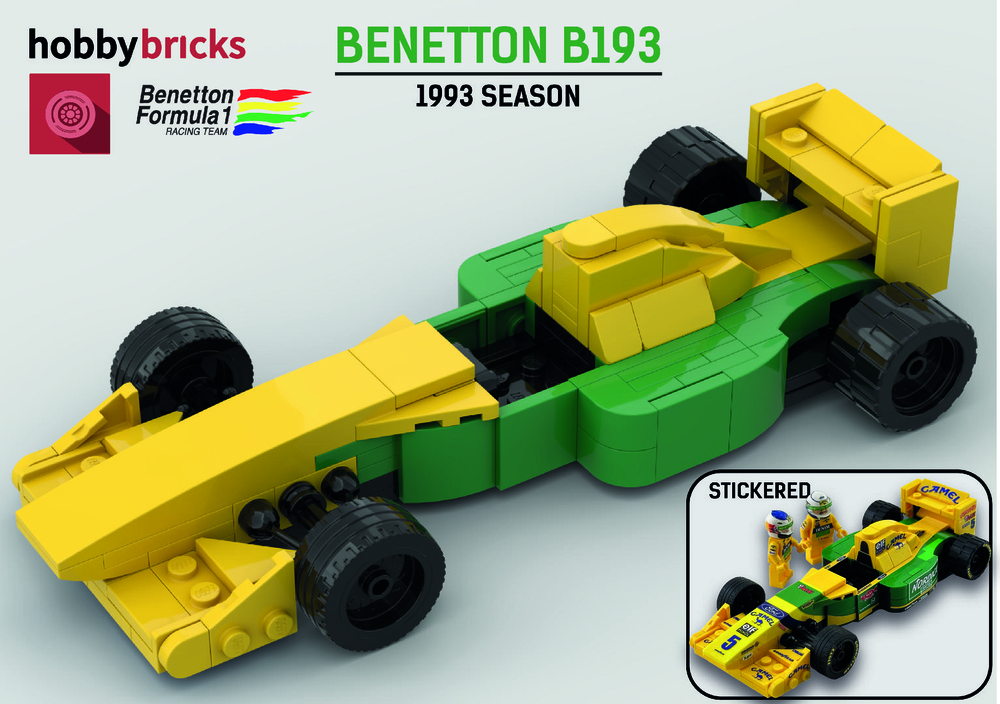 Benetton B193 - M. Schumacher / R. Patrese - 1993 Season