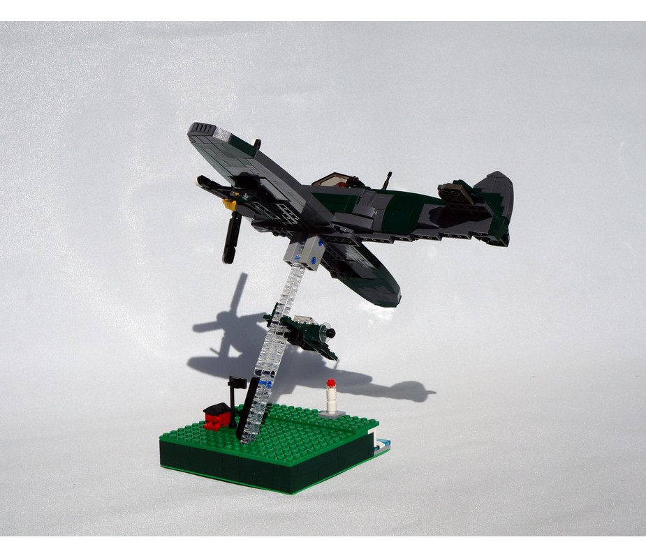 LEGO MOC Supermarine Spitfire by Paulmanaitor | Rebrickable - Build ...